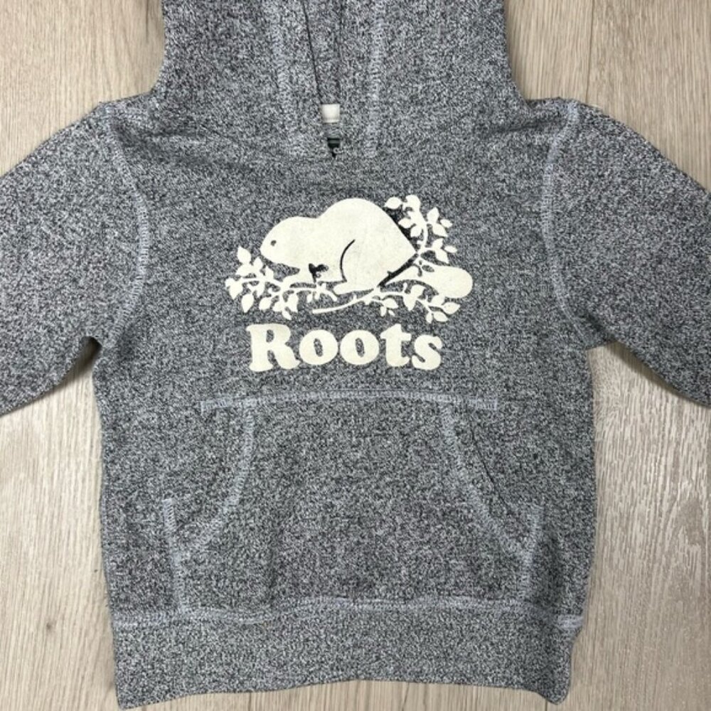 Roots Kids Original Salt & Pepper Pullover Hoodie - Picture 2 of 5